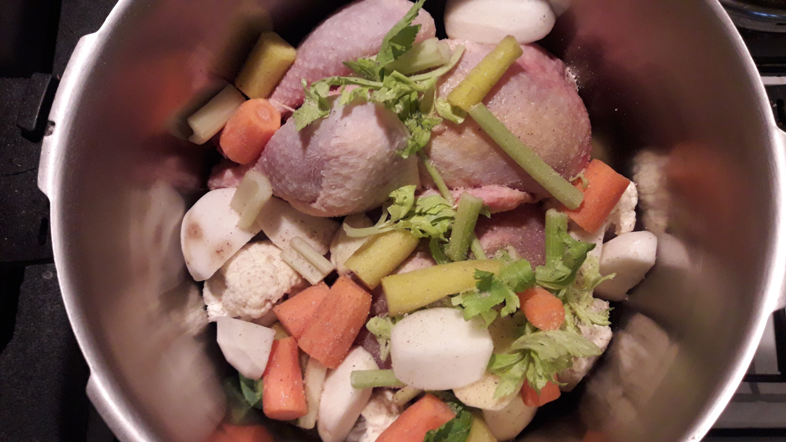 Poule au riz façon grand-mère Louise – Les jardins d'Anatole